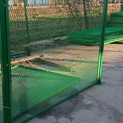 桥梁防抛网防落物网高速公路防眩网菱形钢板网公路铁路框架护栏网