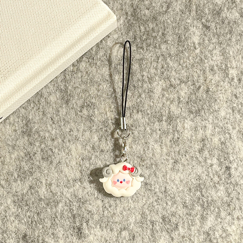 JTK Studio · 白色卷发小羊 · Protective shell