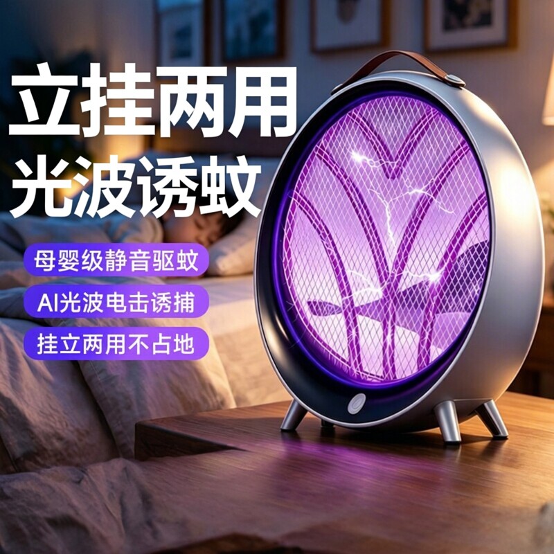 新款灭蚊灯灭蝇灭蚊子神器家用餐厅饭店用诱捕驱蚊灯消灭蚊子