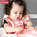 tiny twinkle宝宝辅食饭兜防水防脏外出婴儿吃饭围嘴儿童硅胶围兜