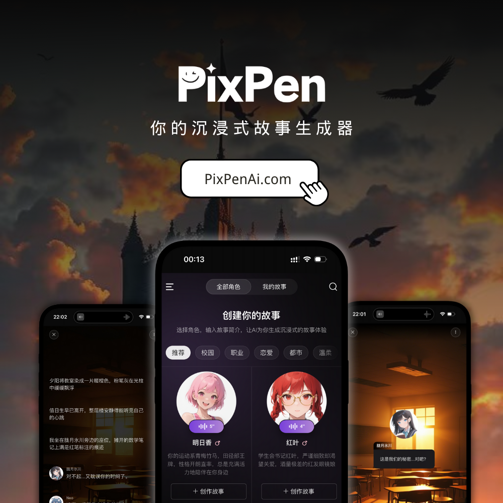 【自动发送】PixPen AI故事额度兑换码