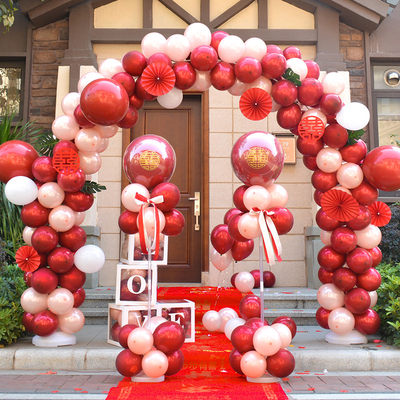 结婚气球拱门支架路引婚庆装饰开业场景布置创意婚礼生日浪漫用品