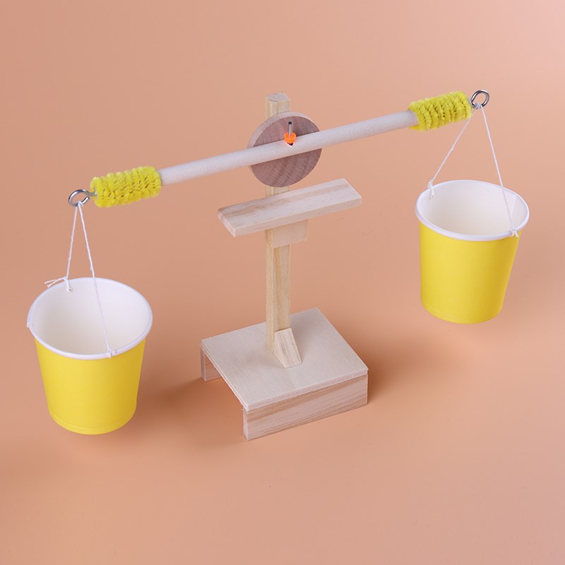 科技小制作小发明手工创意diy科学实验材料包杠杆天天枰儿童玩具