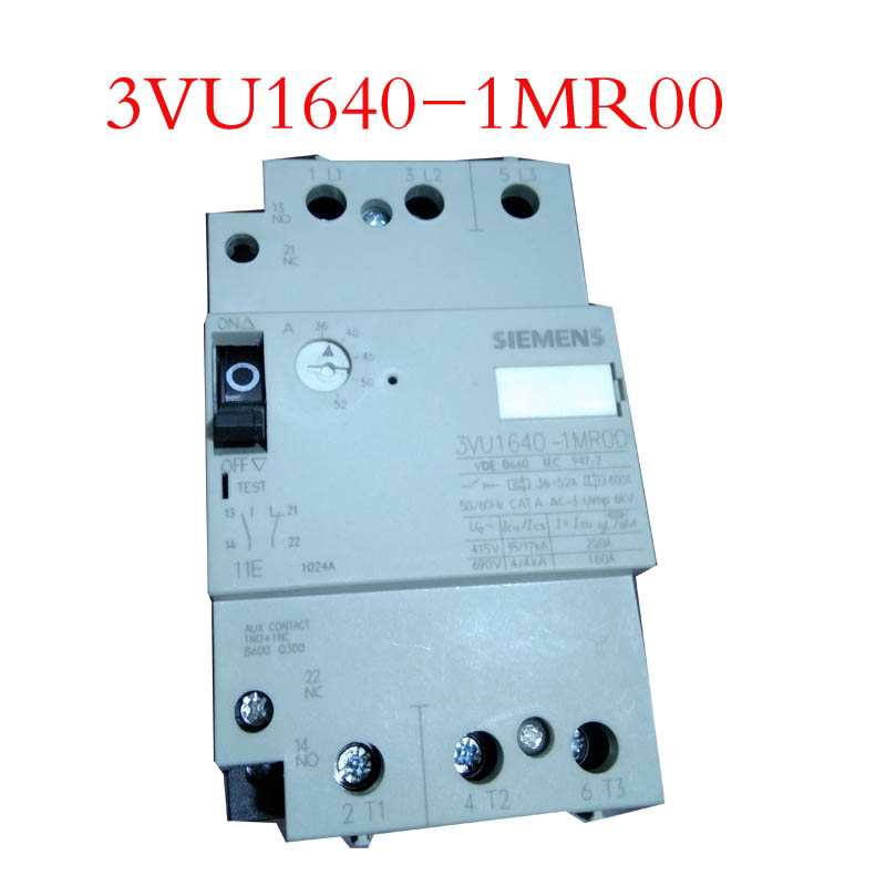 新款3VU1640-1MR00 36-52A MQ00 28-40A MN00 MM00全新马达保护断 电子/电工 其它 原图主图