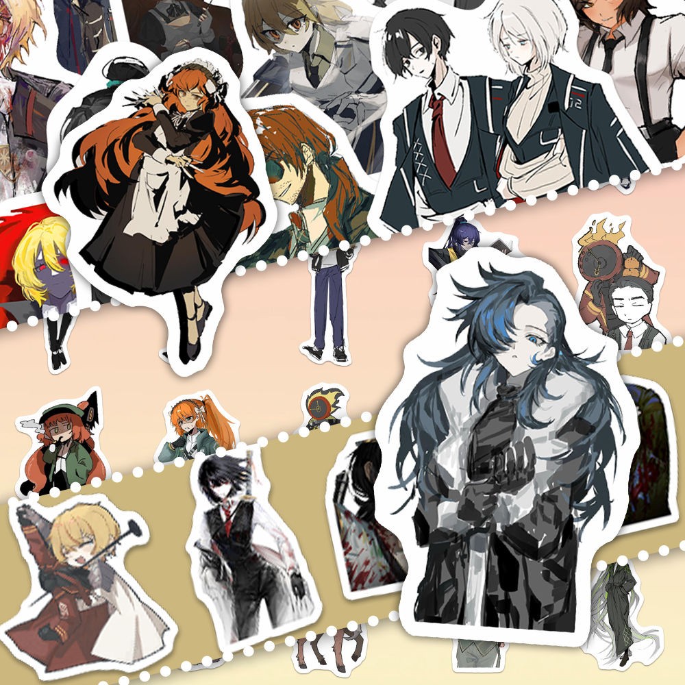 二次元边狱巴士鸿璐周边贴纸素材