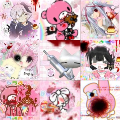 Webcore风格可爱核贴纸手账素材