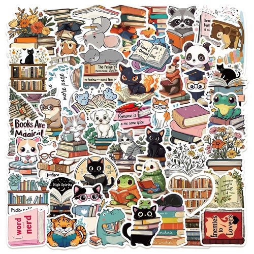 【已裁剪】卡通创意动物装饰贴纸