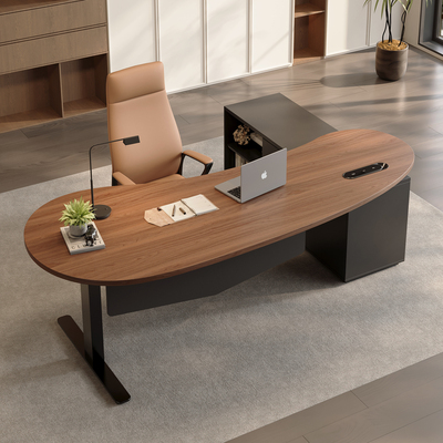 经理桌总裁办公桌主管桌办公桌简约现代电脑桌老板办公室简约家具