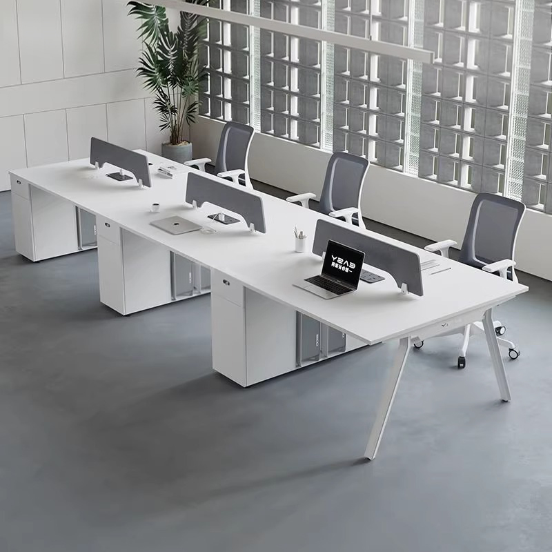 公司员工电脑桌职办椅组合