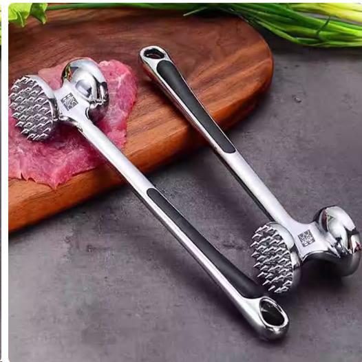 德国双立人尾货敲肉锤牛排锤肉锤松肉锤断筋器家用松肉针嫩肉双面