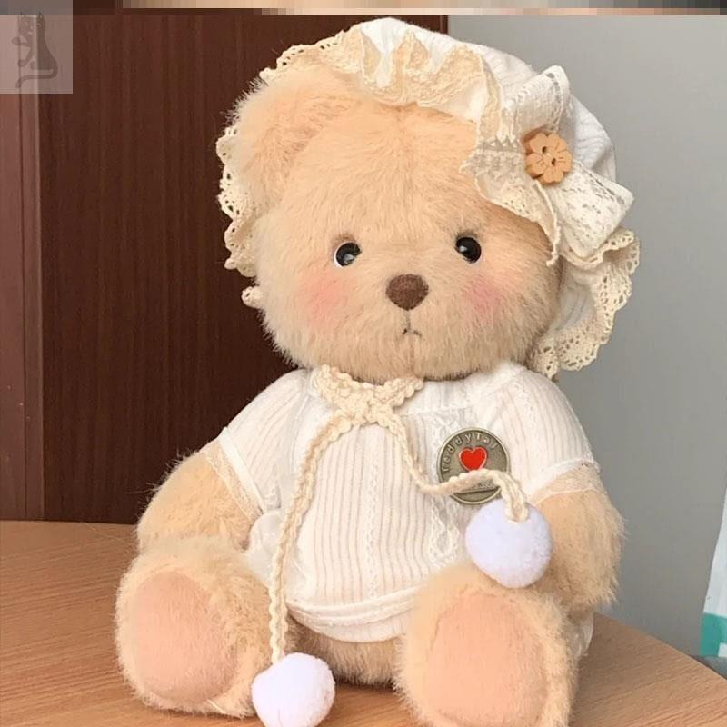 中号莉娜熊衣服30cm娃衣熊毛绒公仔玩偶着替30cm泰迪熊连体服换装