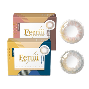 【新手试色】givre绮芙莉美瞳日抛2片装试用大小直径旗舰官方正品