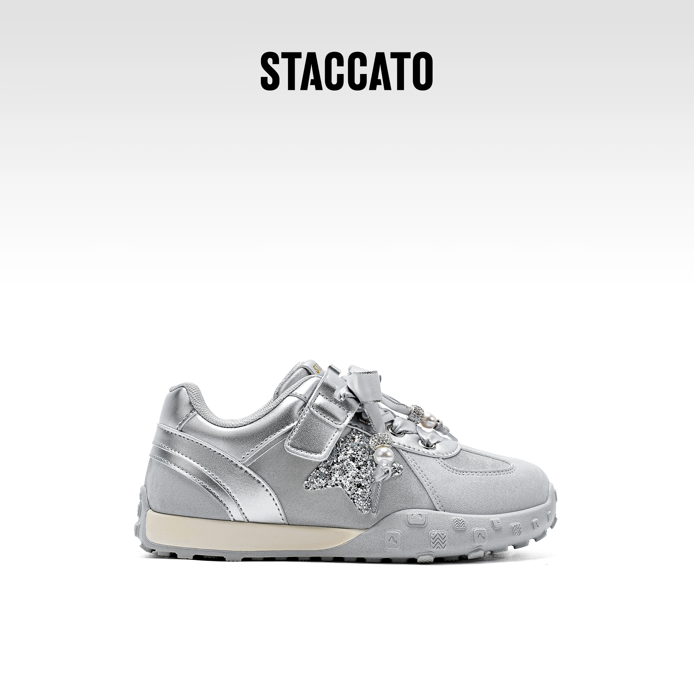 Staccatokids新款中大童板鞋