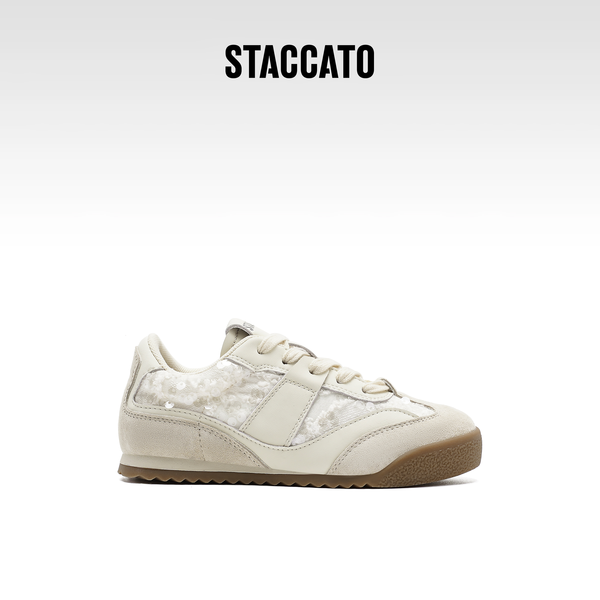 思加图童鞋女童德训鞋2025年秋季新款儿童运动鞋休闲鞋中大童鞋子