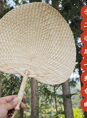 大蒲扇手工编织老式蒲草扇葵扇芭蕉扇夏季扇纳凉驱蚊老人草编扇子