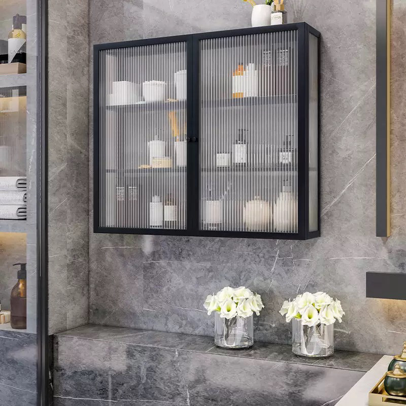 侧边挂柜卫生间收纳一体柜网红墙上置物架储物柜壁龛化妆品置物柜