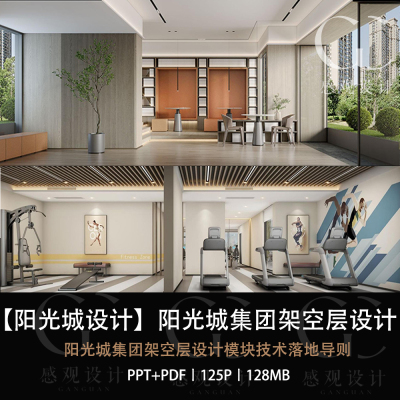 阳光城集团架空层设计模块技术落地导则PPT设计方案文本资料