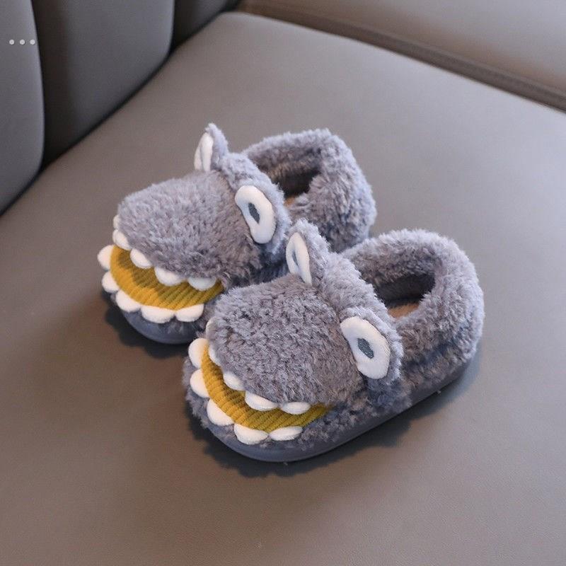 会张嘴的拖鞋耳朵会动的拖鞋个性创意搞怪棉拖鞋女冬天可外穿小孩