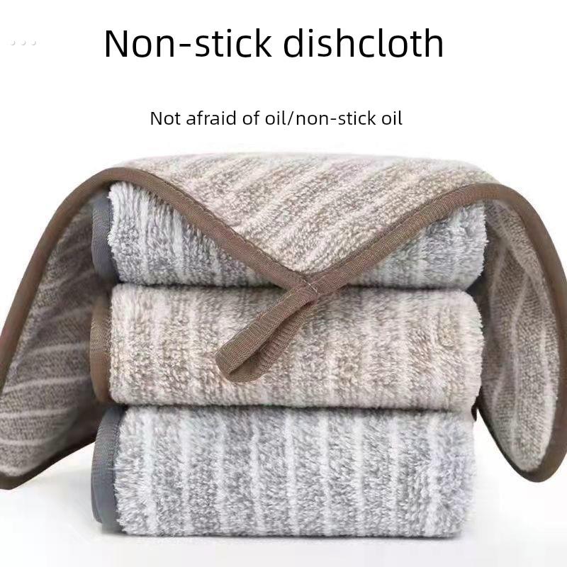 纯棉小方巾洗碗布加厚厨房灶台专用抹布不掉毛无水痕洗碗帕不沾