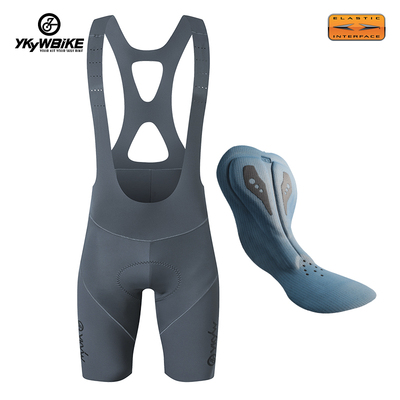YKYWBIKE双箭头坐垫背带骑行裤