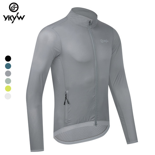 YKYW男款骑行风衣公路自