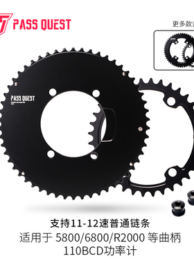PASS QUEST X110bcd 5800 DA9000 四爪曲柄专用 变速双盘 送盘钉