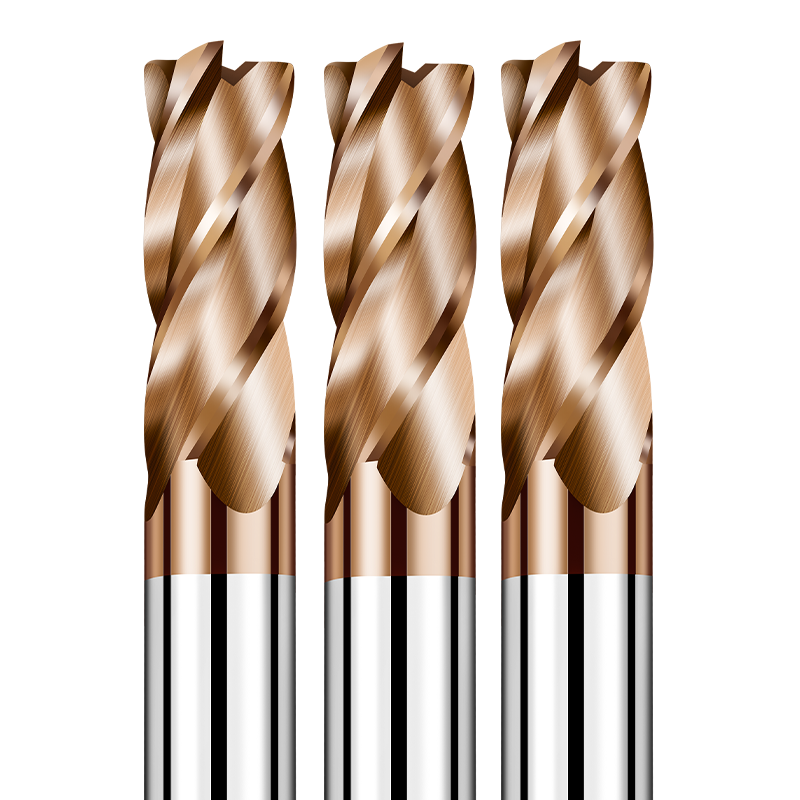 铣刀55度圆鼻刀钨钢4刃R角合金牛鼻不锈钢数控加长涂层直柄16r0.5