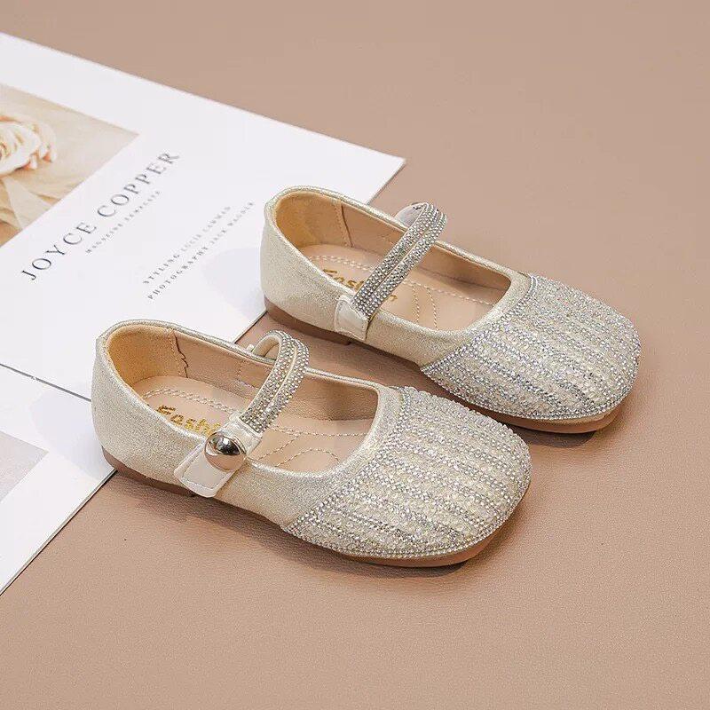 真皮女童公主鞋2026新款春季儿童鞋子爱莎水晶鞋女孩软底单鞋礼服,童鞋/婴儿鞋/亲子鞋,水晶/水钻鞋,淘宝优惠券,粉丝福利购,淘宝优惠卷