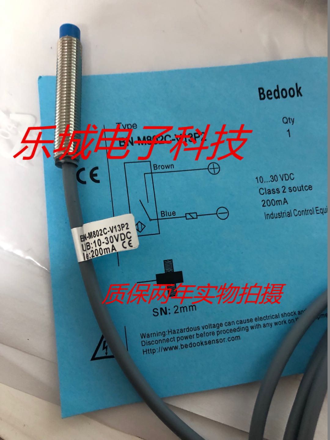 比杜克电感式传感器BN-M802C-V13P2接近开关 质保两年 实物拍摄
