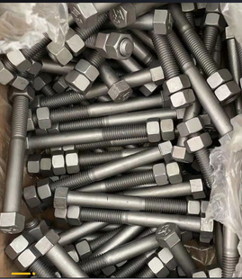 挖机斗轴螺丝12.9级双螺母螺丝挖掘机斗轴螺丝高强度防松斗销螺丝