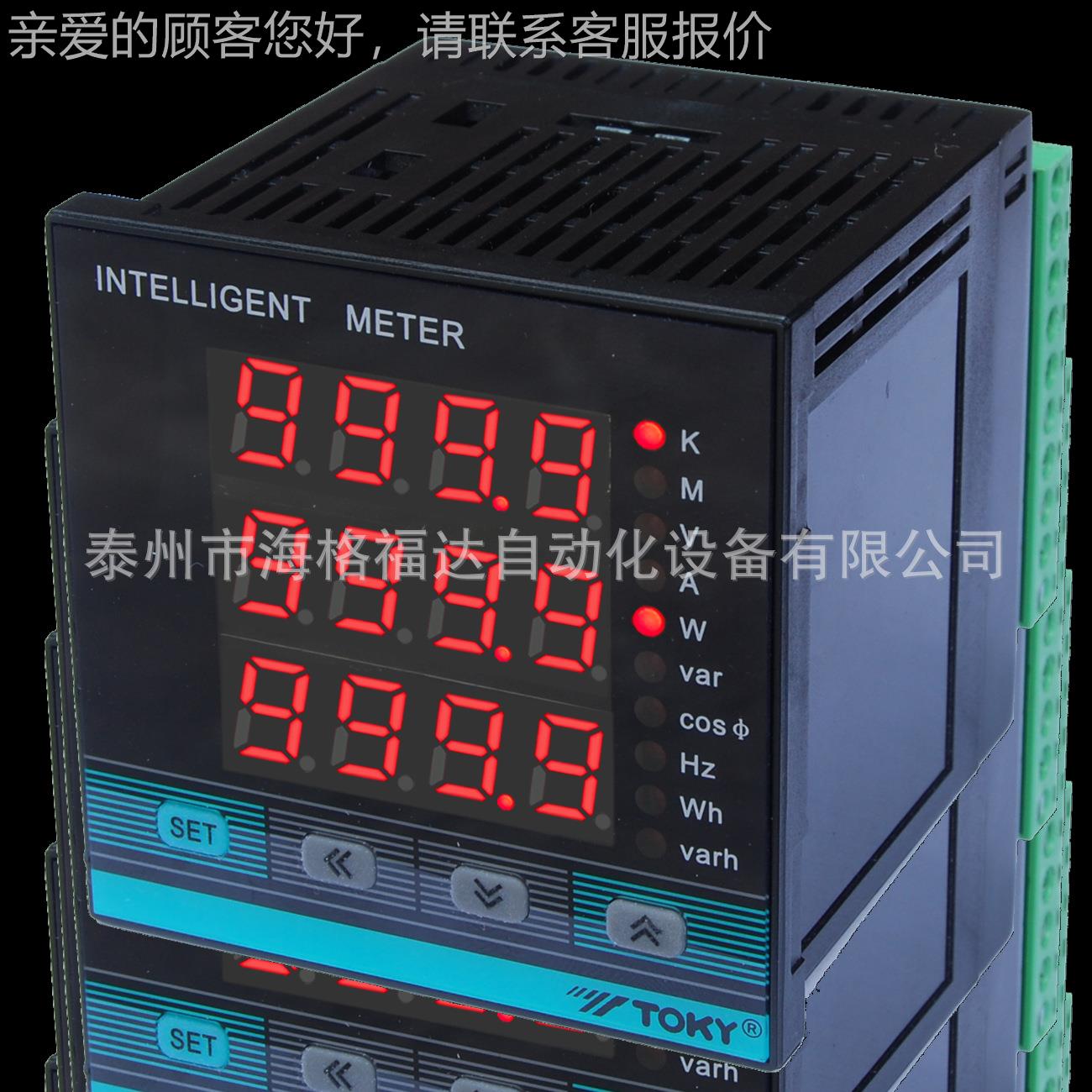 TOKY东崎三R相多功能电力9表DW9E-C3DW9E-IRC8精密电能表EDW-IRC3