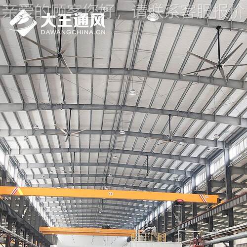 大王风8米车间用大风扇XSN 1507/2m通³in满载风量车间降m温大吊扇