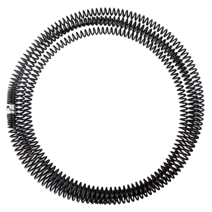 管道疏通机弹簧通下水道工具马桶疏通器配件通地漏延长弹簧16mm3m