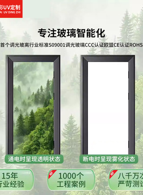 ZORN调光玻璃膜雾化门防晒隔断