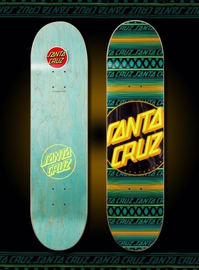 美国Santa Cruz进口滑板Hard Rock系列墨西哥斑点经典logo滑板