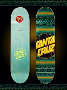 logo滑板 Rock系列墨西哥斑点经典 美国Santa Cruz进口滑板Hard