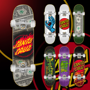 美国Santa Cruz滑板HardRock系列专业进口成人儿童初学者男女生板