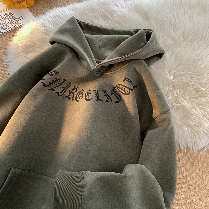 WY137-特批45控68400克抖音品秋季重磅麂皮绒烧花连帽卫衣外套，女装短外套，电商A058-1（原电商C417）