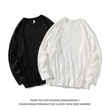 CT69-P40控58 280克抖音品 秋季波浪条休闲百搭长袖T恤,男装T恤,电商A058-1(原电商C417),电商基地 CT69-P40控58 280克抖音品 秋季波浪条休闲百搭长袖T恤,男装T恤,电商A058-1(原电商C417),电商基地