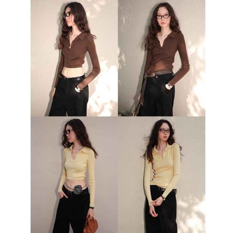 SUPERSCAPE素舶 可机洗超细羊毛红外发热长短款针织打底上衣