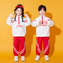 儿童啦啦队演出服小学生运动会开幕式 幼儿园班服 团体合唱表演服装