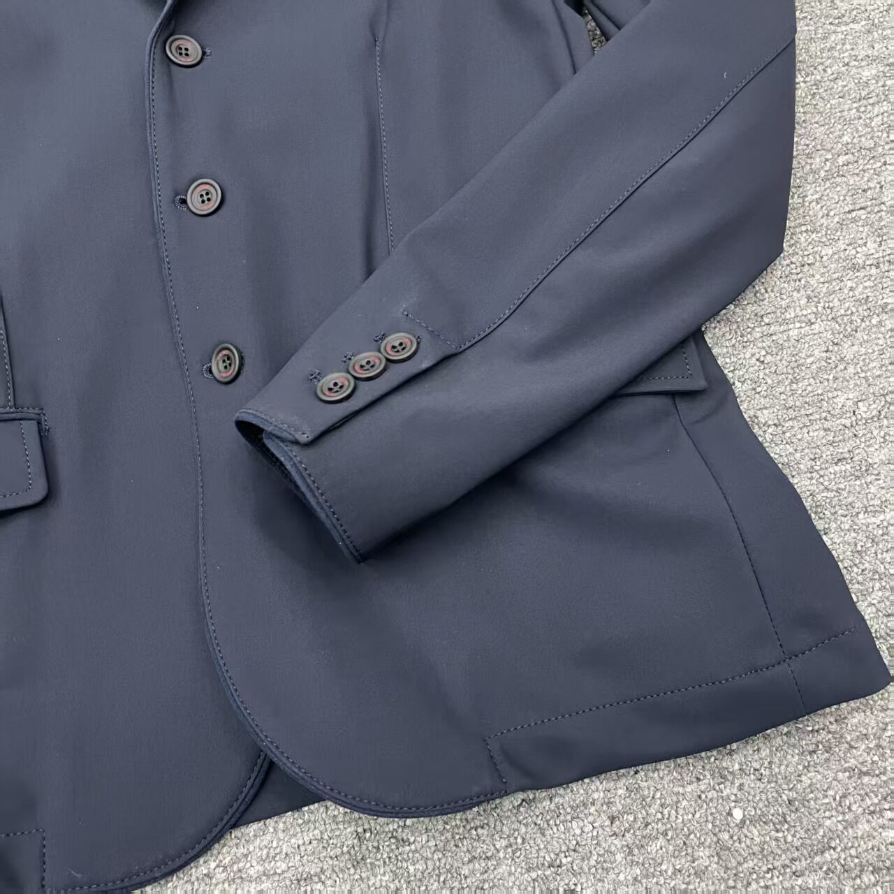 玛尚马具|意大利进口CT男童骑士服马术西装骑马比赛训练服GGO001 - 实物图