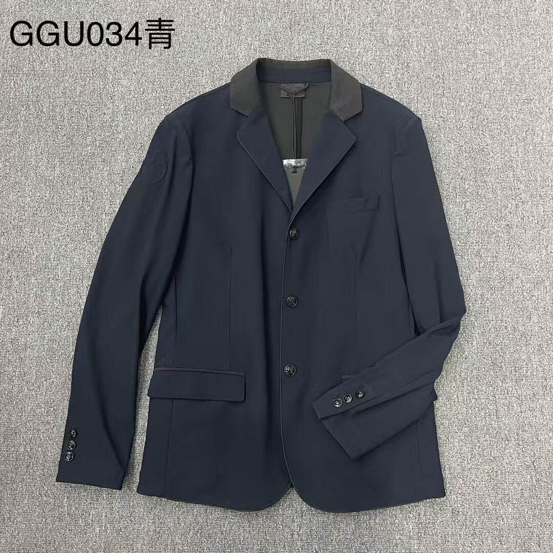 玛尚马具|意大利进口CT男款马术西服骑士服马术训练比赛服GGU034