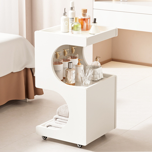 美容院专用小推车木质可移动护理仪器置物架化妆品手推高级工具车