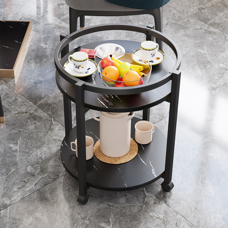 麻将茶几茶水架双层麻将桌小边几茶楼专用置物架棋牌室打牌茶水桌