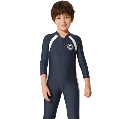 Keep儿童泳衣男童女童长袖防晒