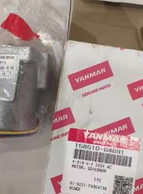 洋马调速器马达158510-64691 R6H4PE-B 200-220V 4P 6W原装议价