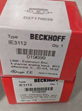 BECKHOFF倍福模块IE1012 IE2022全新原装正品现货议价