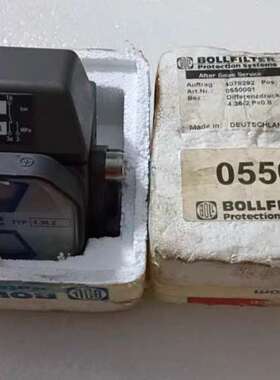 BOLLFILTER波尔滤器压差指示器4.36.2 0550001全新原厂