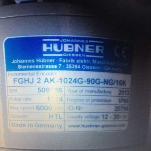 议价霍伯纳HUBNER编码器FGHJ2AK-1024G-90G-NG/16K